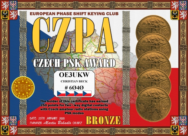 OE3UKW CZPA BRONZE