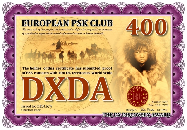 OE3UKW DXDA 400