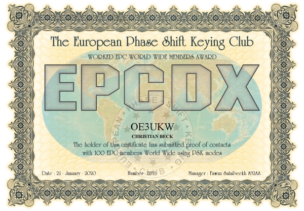 OE3UKW EPCMA EPCDX