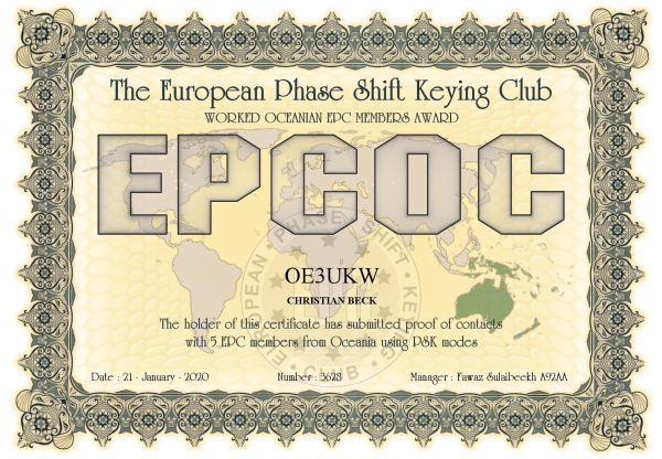 OE3UKW EPCMA EPCOC