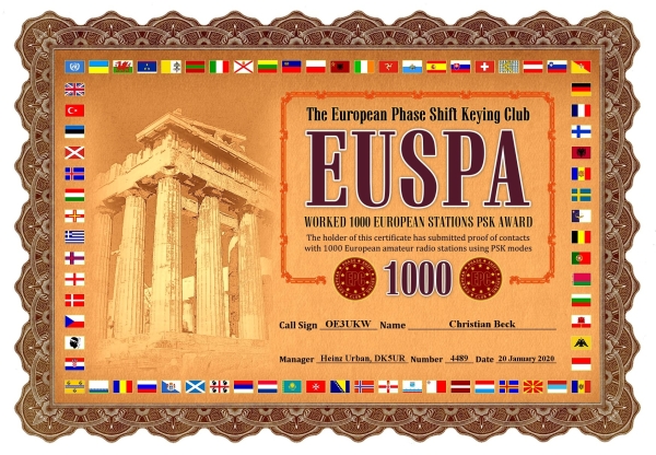 OE3UKW EUSPA 1000