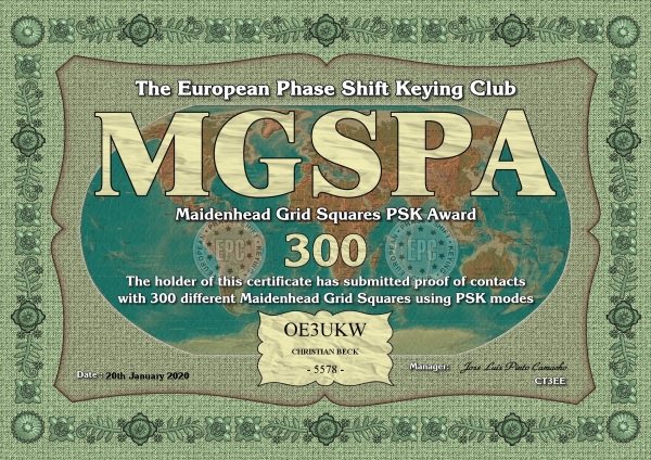 OE3UKW MGSPA 300