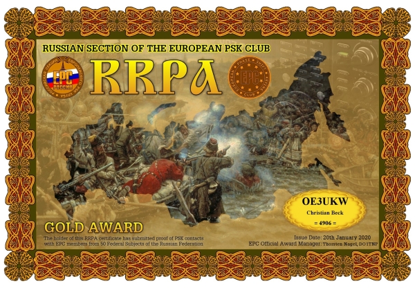 OE3UKW RRPA GOLD
