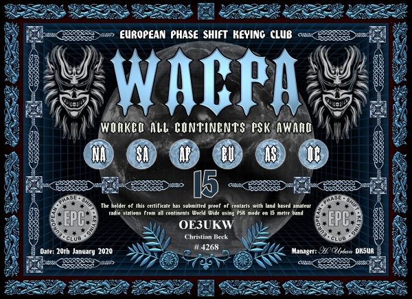 OE3UKW WACPA 15M