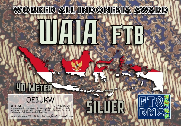 OE3UKW WAIA40 SILVER