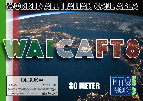 OE3UKW WAICA 80M