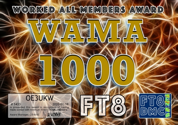 OE3UKW WAMA 1000