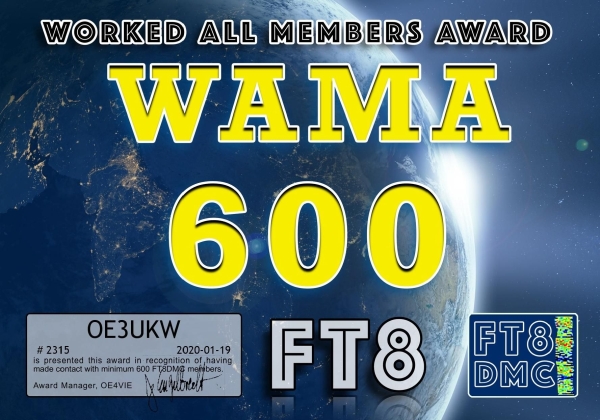 OE3UKW WAMA 600