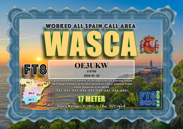 OE3UKW WASCA 17M