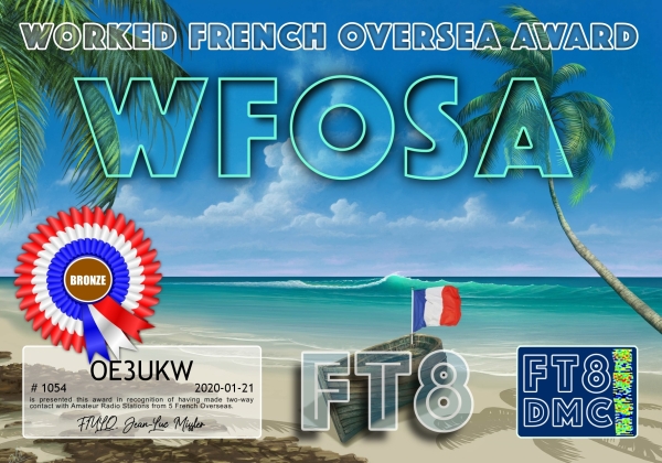 OE3UKW WFOSA BRONZE