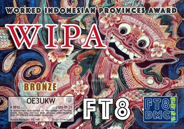 OE3UKW WIPA BRONZE