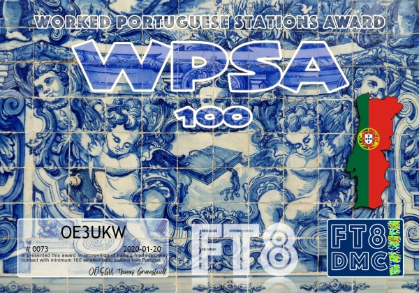 OE3UKW WPSA 100