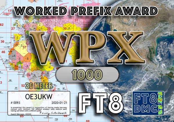 OE3UKW WPX30 1000