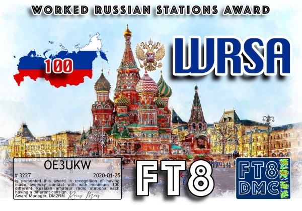 OE3UKW WRSA 100