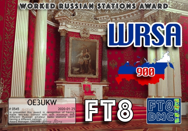 OE3UKW WRSA 900