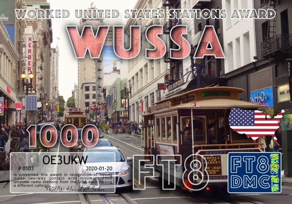 OE3UKW WUSSA 1000