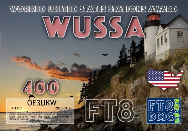 OE3UKW WUSSA 400