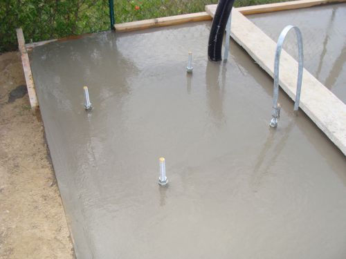 Das fast fertige Fundament