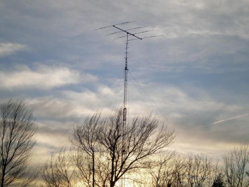 Crank-up Tower 26m, 4 el KT34A M2 