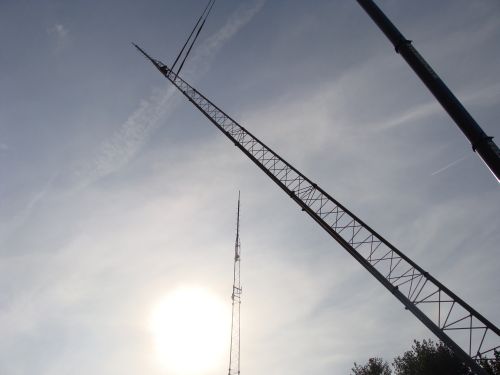 Und jetzt hängen die 42m am Seil