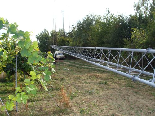 Am Boden zusammengebaut